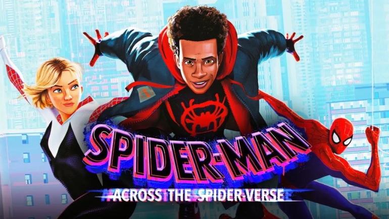 Человек-Паук: Через вселенные Майлз Моралес в мультфильме Spider-Verse 2018